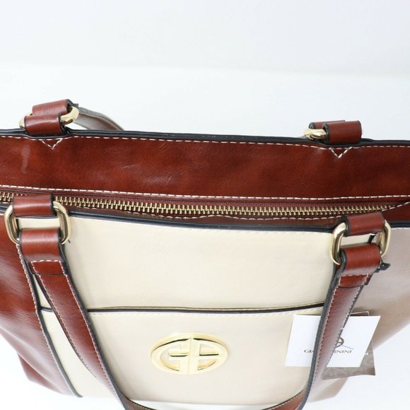 Giani Bernini Tri Color Glazed Tote - Picture 4 of 6